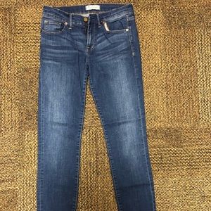 Madewell skinny jeans